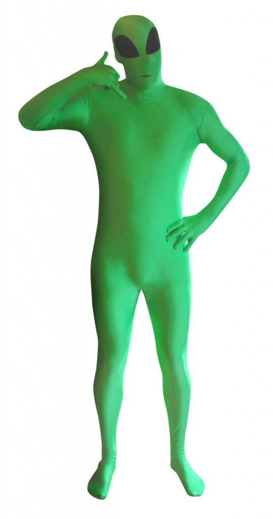 Morphsuits alien extraterrestre