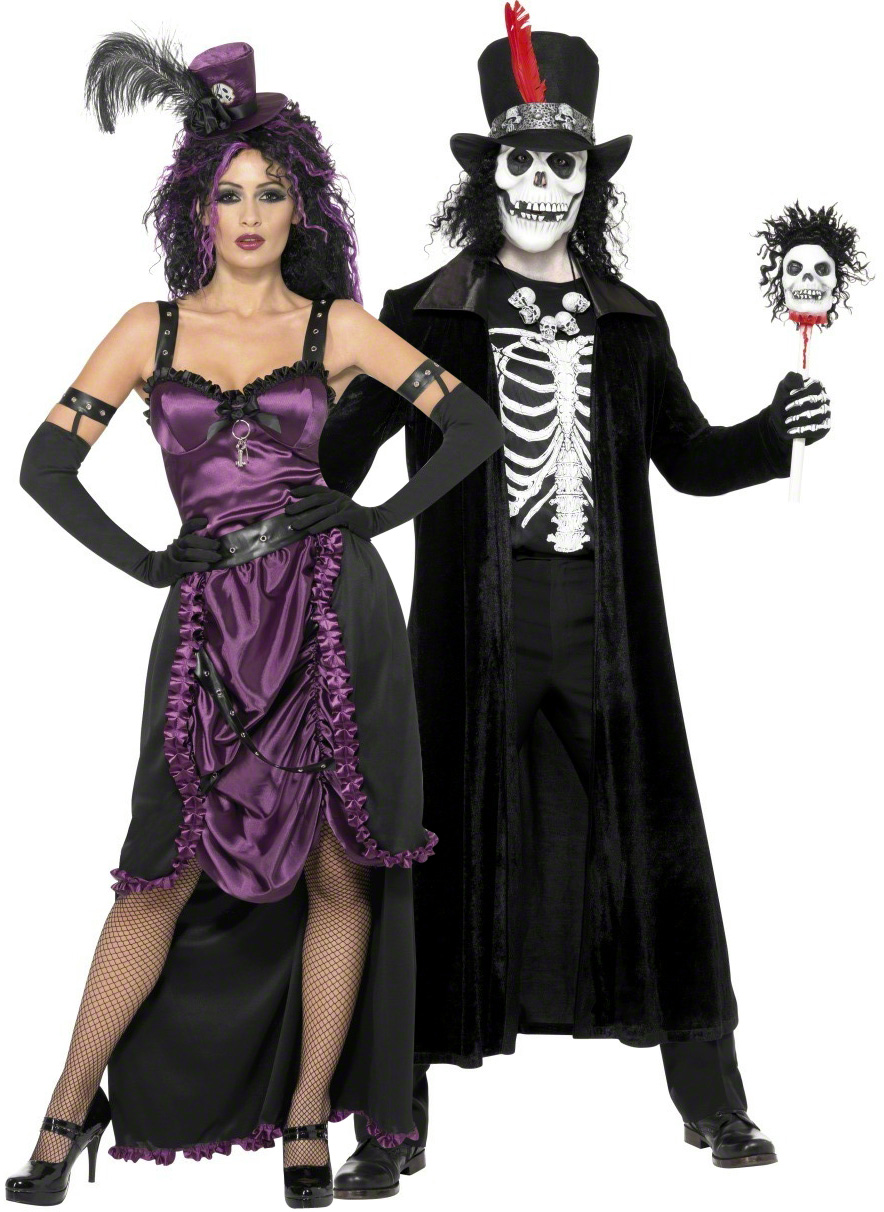 Déguisement couple gothique : Costume Halloween couple